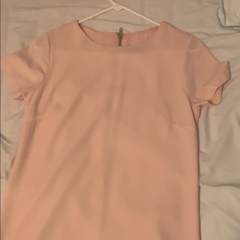 Lulus pink t-shirt dress
